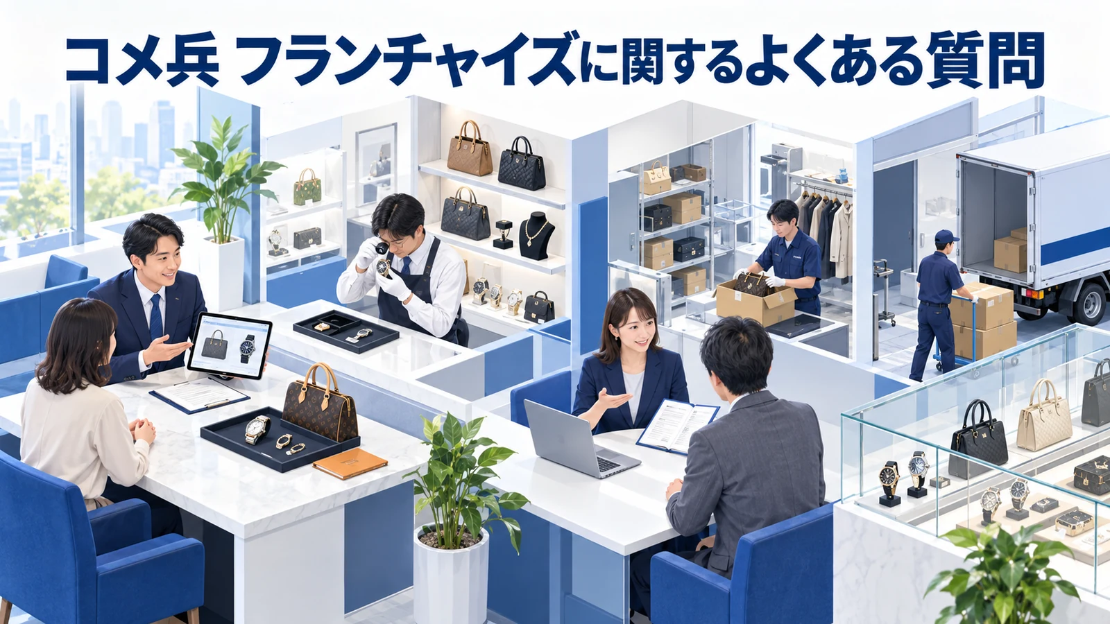 コメ兵 フランチャイズの疑問を整理したImage 2.0図解