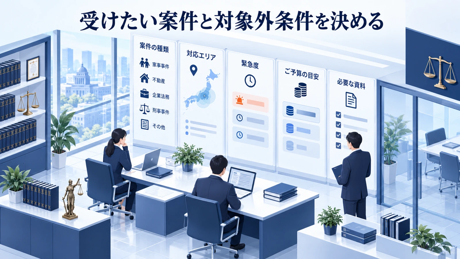 「受けたい案件と対象外条件を決める」を整理したImage 2.0図解