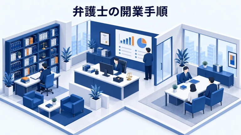 弁護士の開業手順