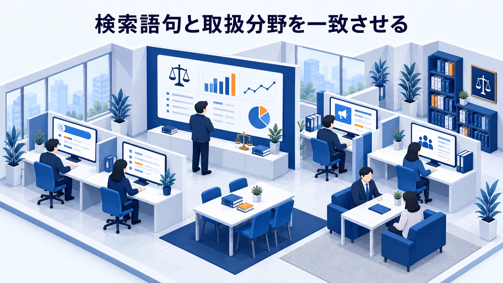 「検索語句と取扱分野を一致させる」を整理したImage 2.0図解