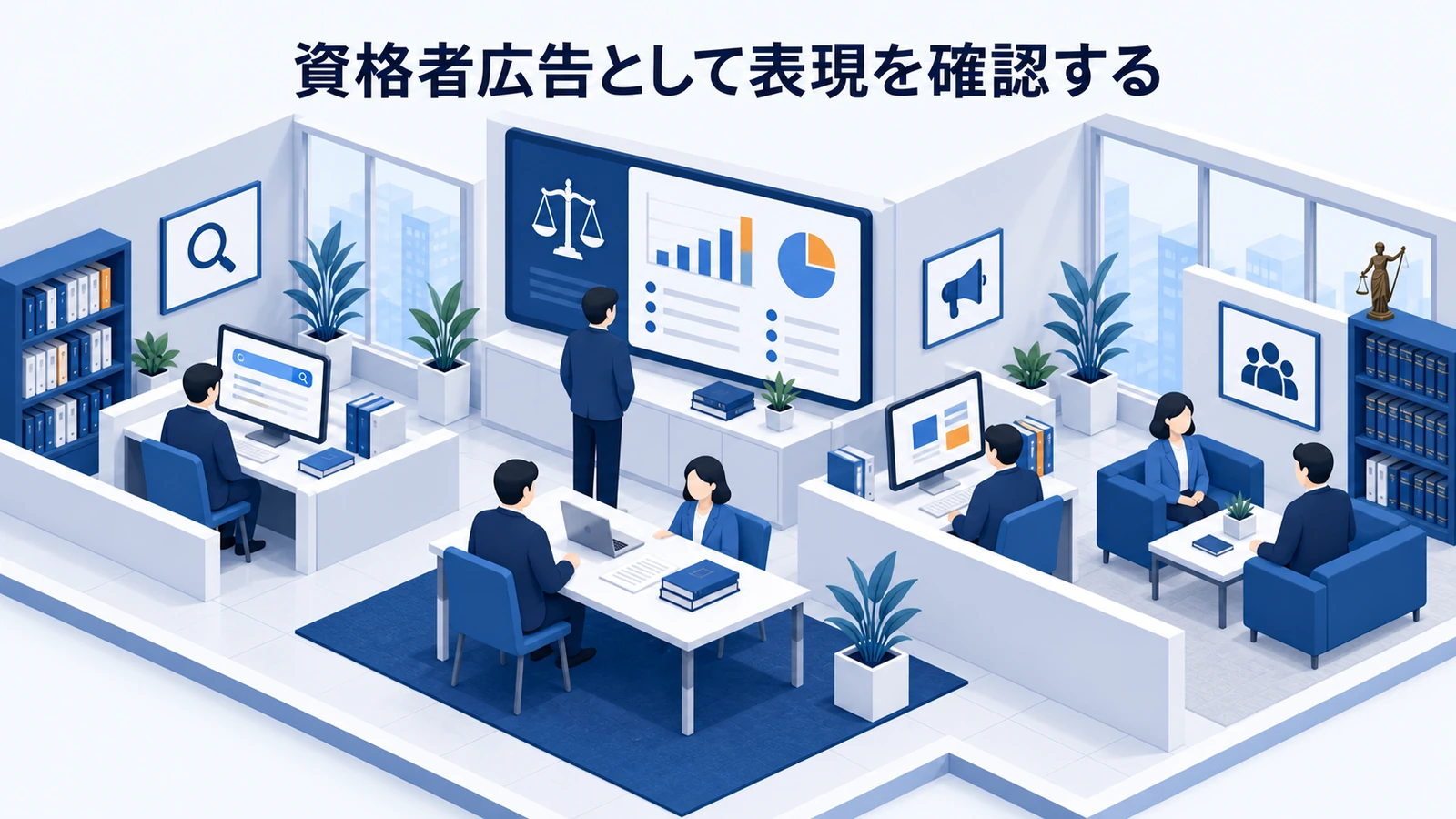「資格者広告として表現を確認する」を整理したImage 2.0図解