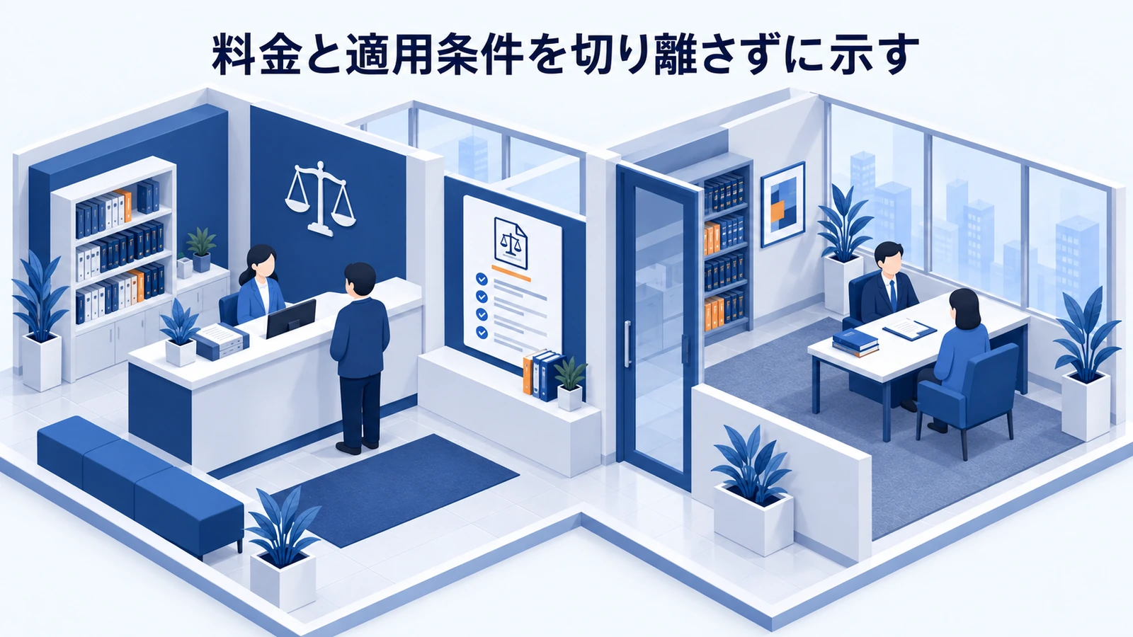 「料金と適用条件を切り離さずに示す」を整理したImage 2.0図解