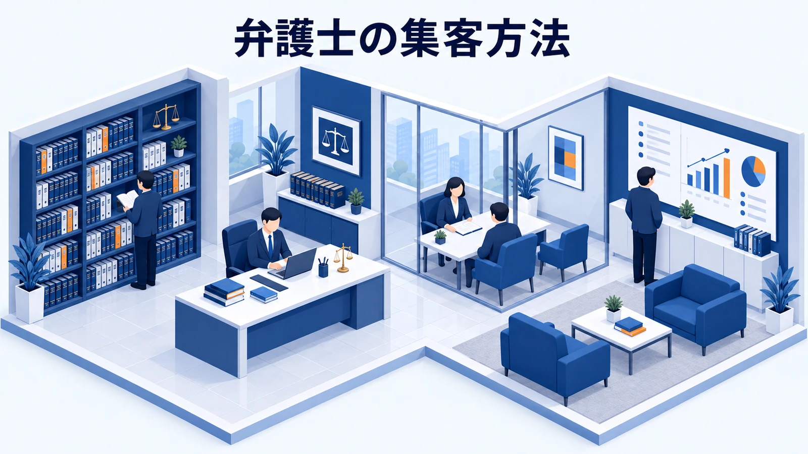 弁護士の集客方法