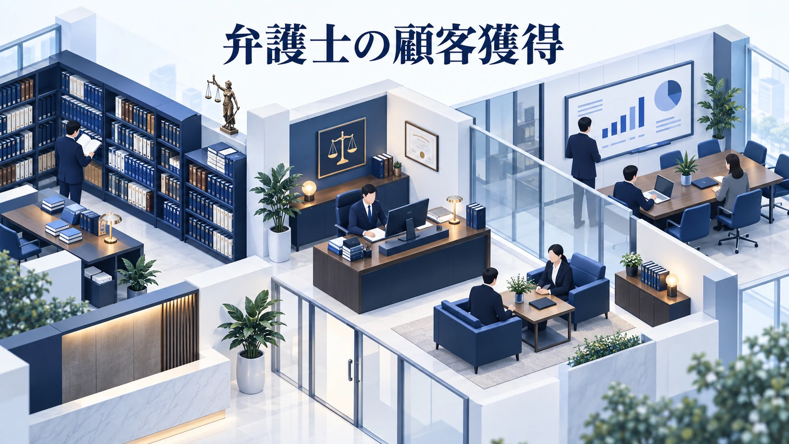 弁護士の顧客獲得