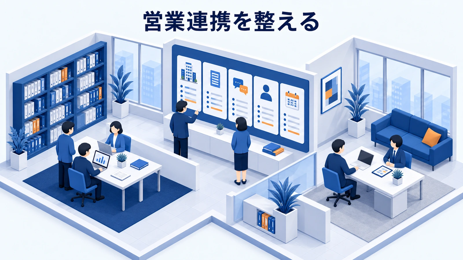 営業連携を整える