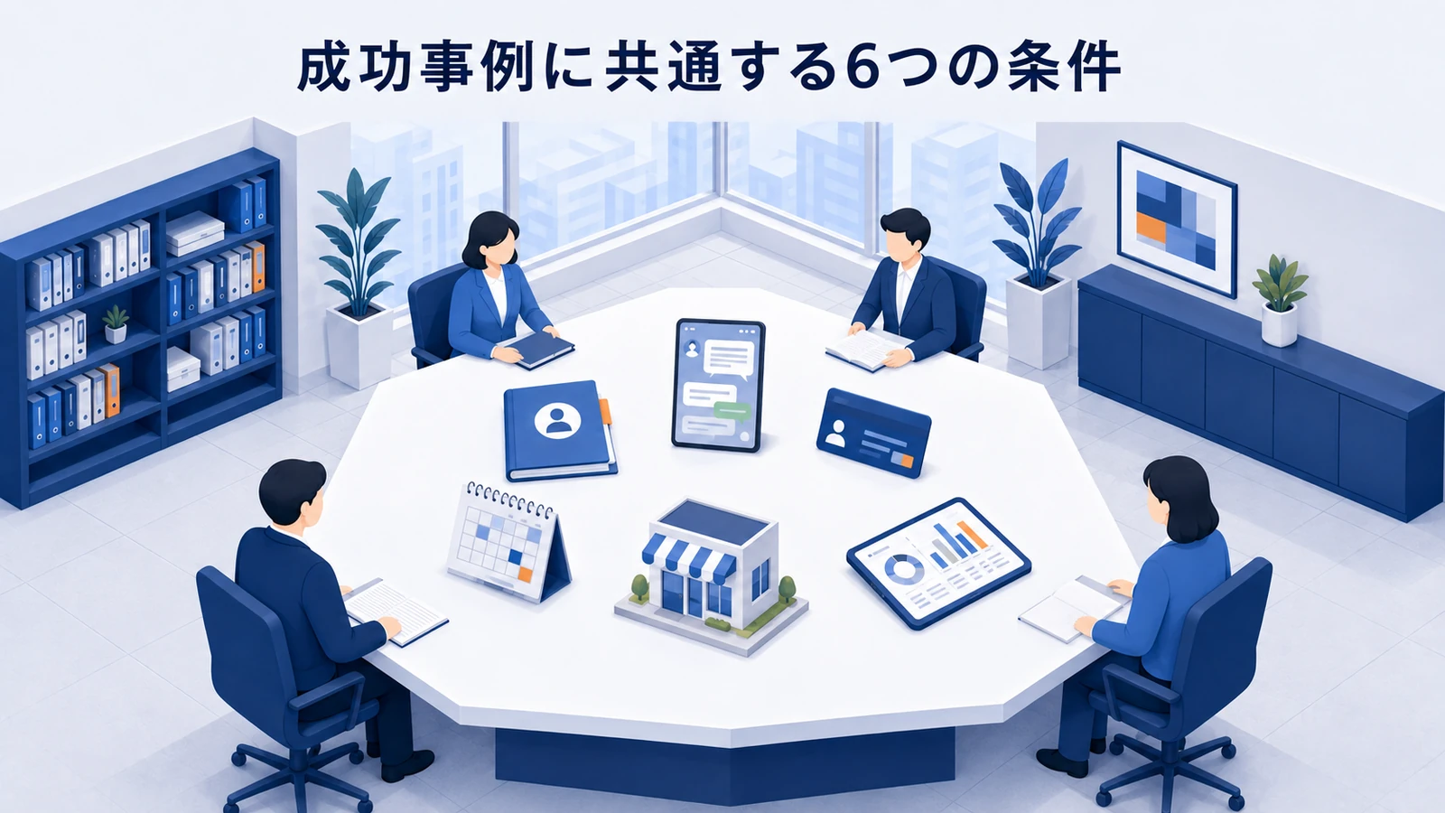 成功事例に共通する6つの条件
