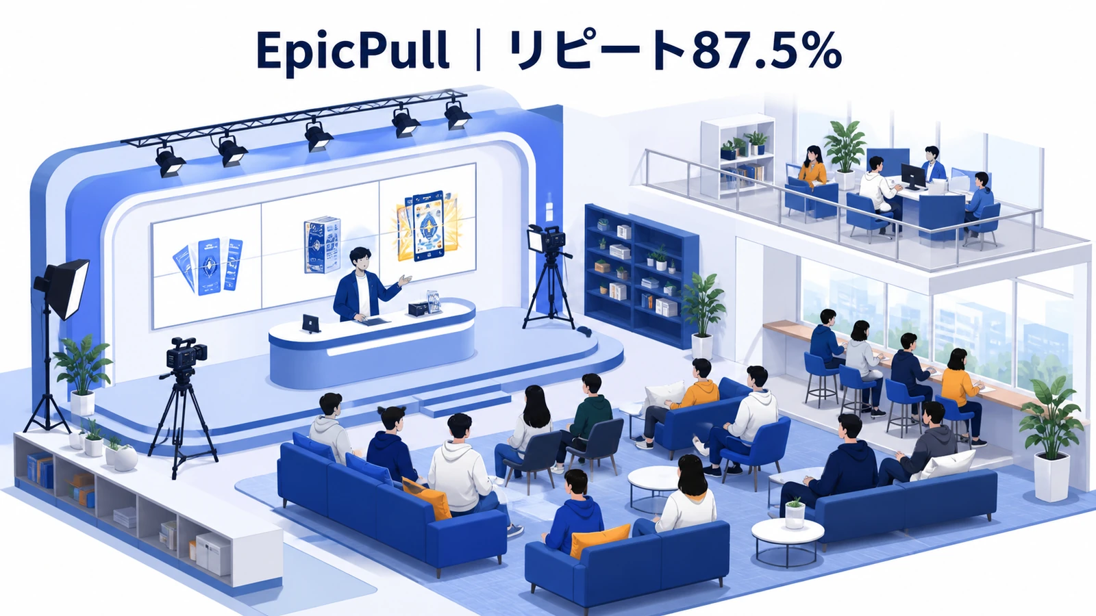EpicPullのライブコマース成功事例