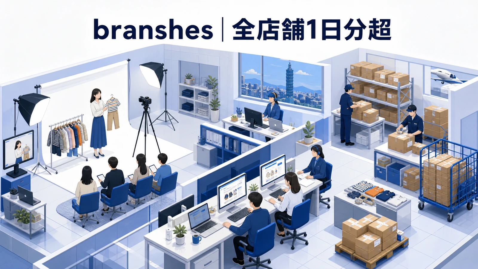 branshesのライブコマース成功事例