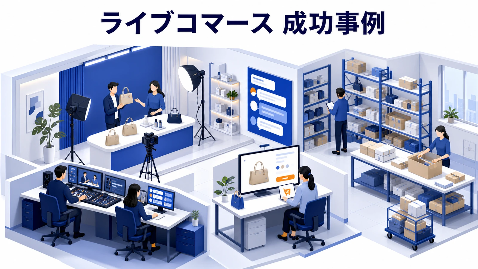 ライブコマース 成功事例