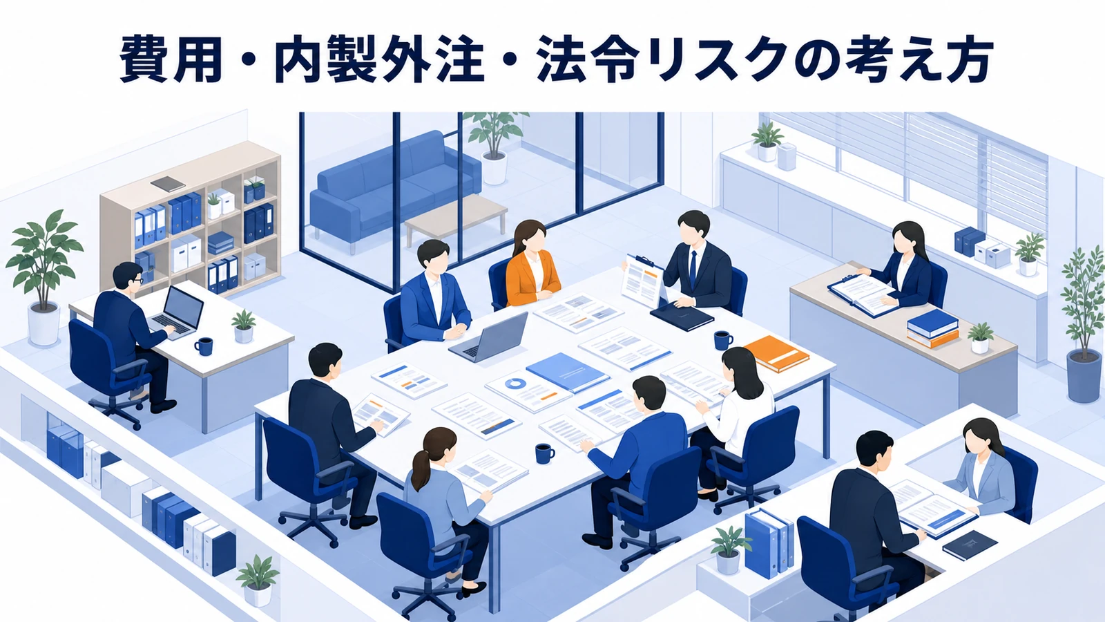 費用・内製外注・法令リスクの考え方を示すライブコマース設計