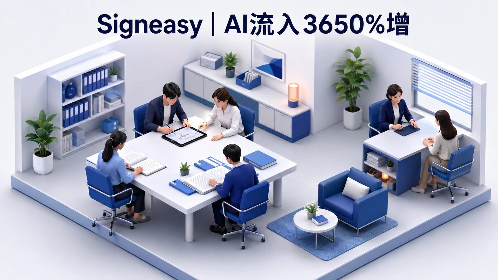 Signeasy|AI経由セッションが月700〜750へのLLMO対策成功事例