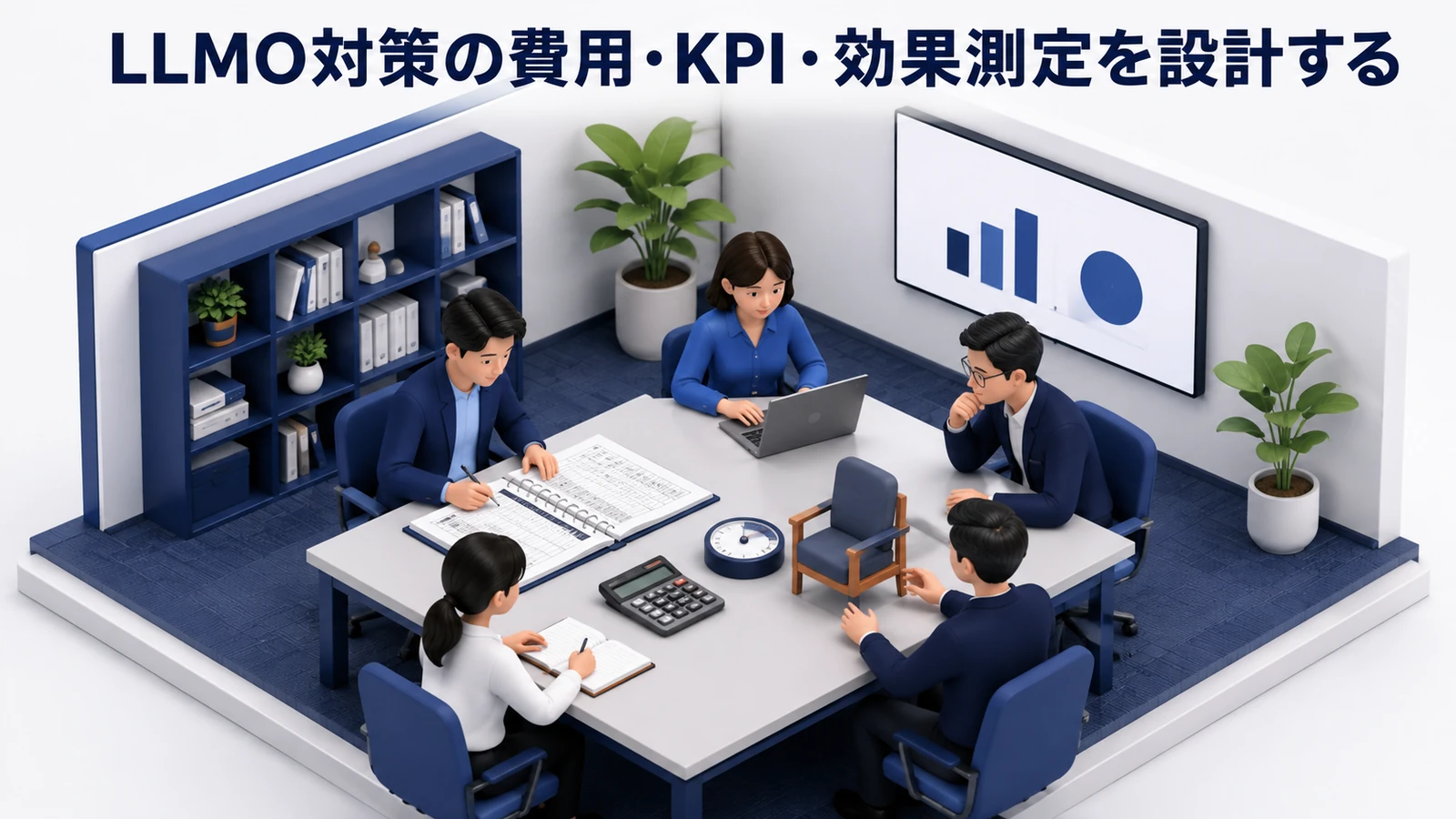 LLMO対策の費用・KPI・効果測定を設計する