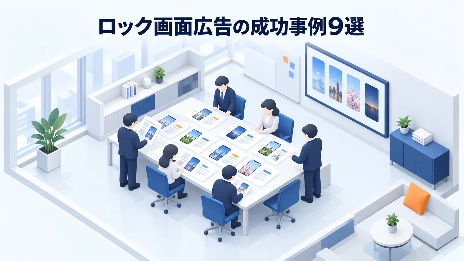 ロック画面広告の成功事例9選