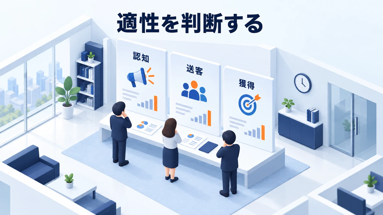 適性を判断する