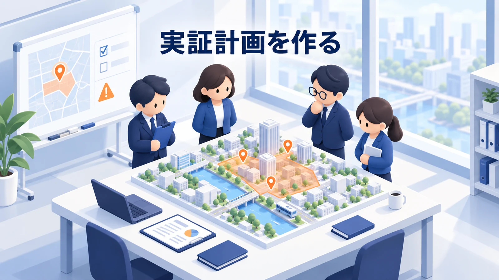 実証計画を作る