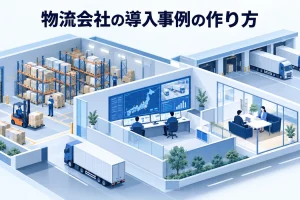 物流会社の導入事例の作り方