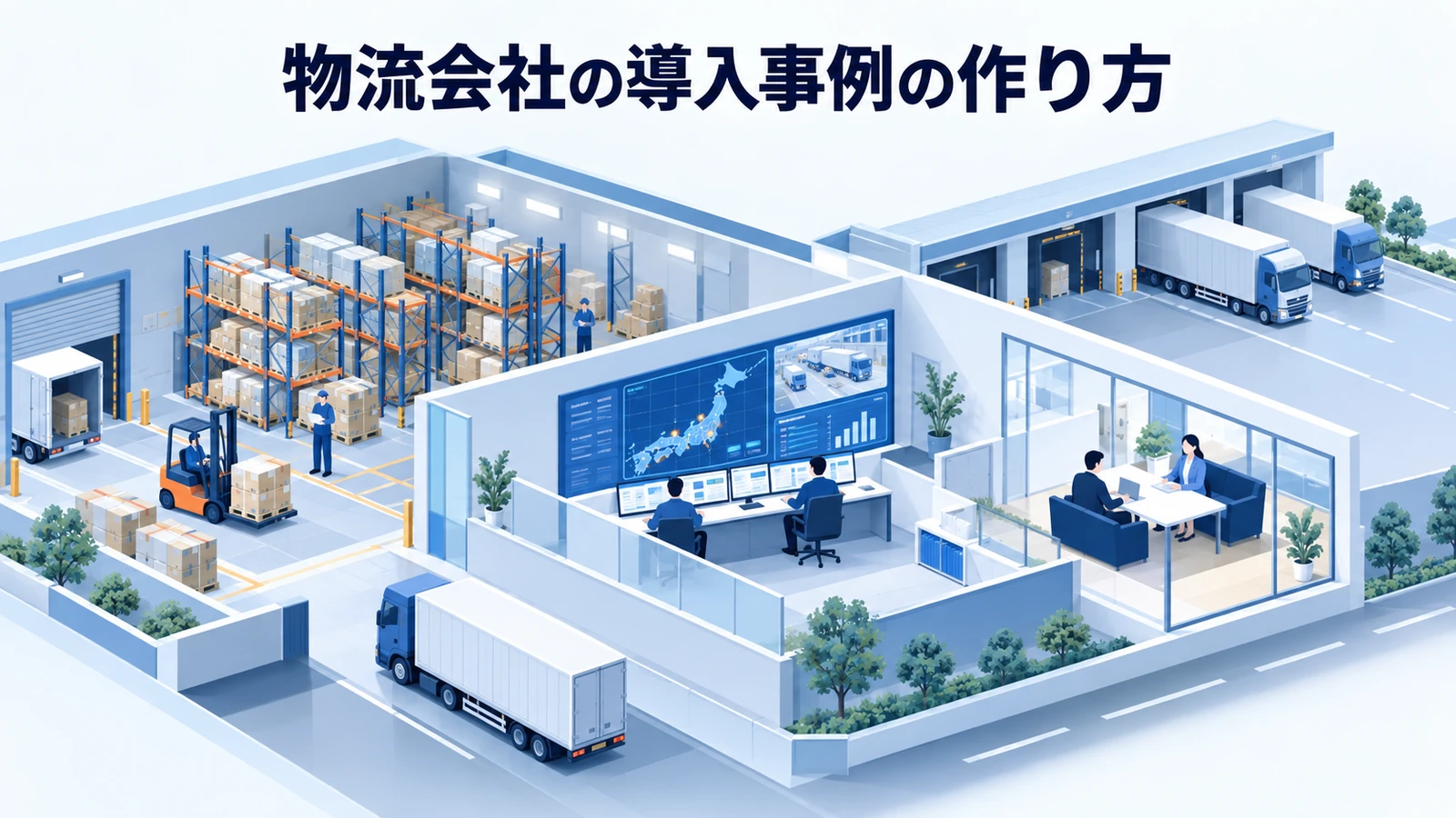 物流会社の導入事例の作り方｜委託前後の成果が伝わる構成
