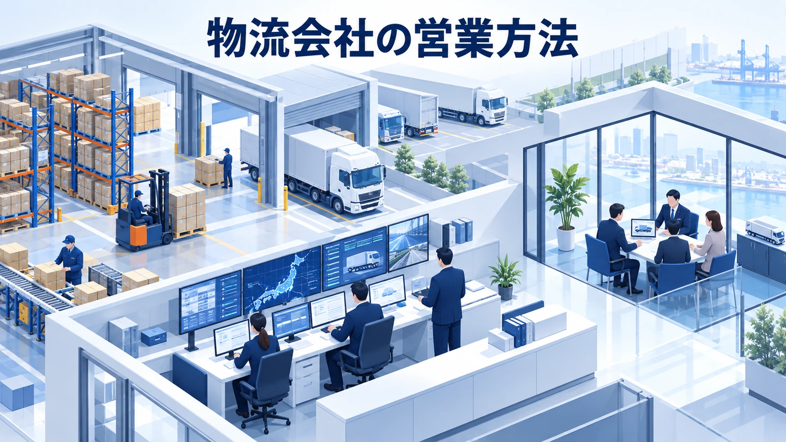 物流会社の営業方法｜荷主課題を見抜き提案へつなげる