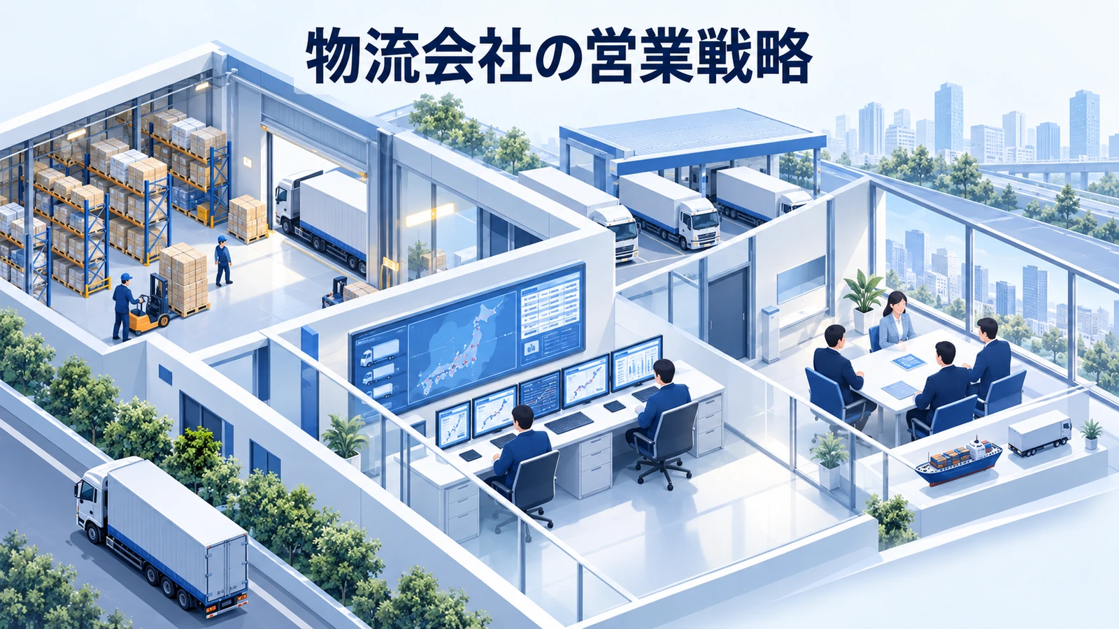 物流会社の営業戦略