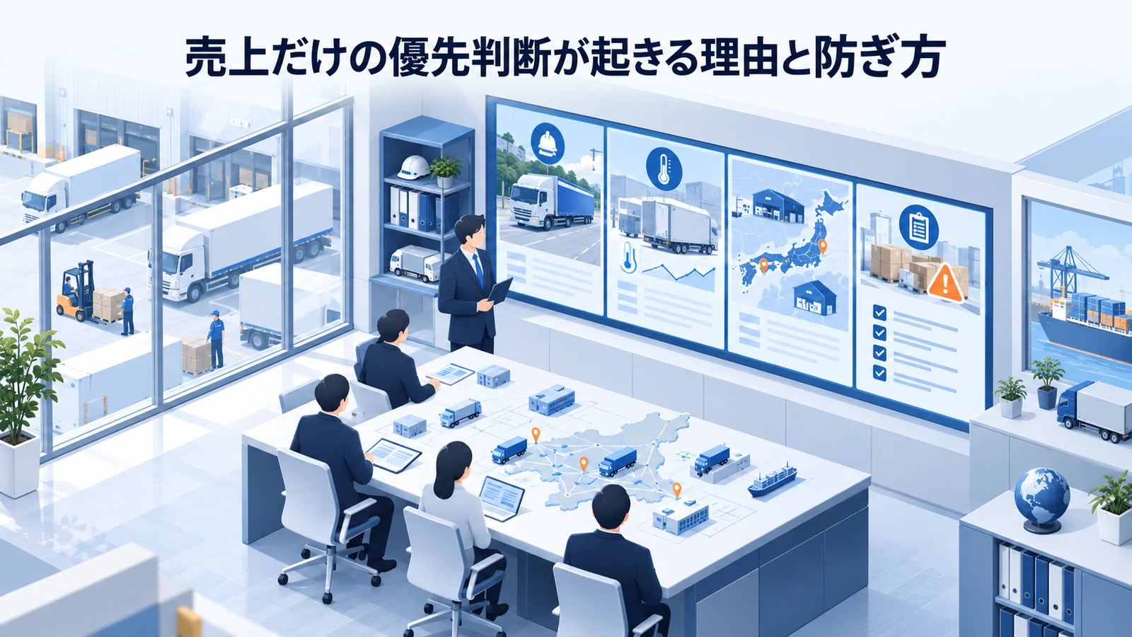 「売上だけの優先判断が起きる理由と防ぎ方」の要点を整理したImage 2.0図解