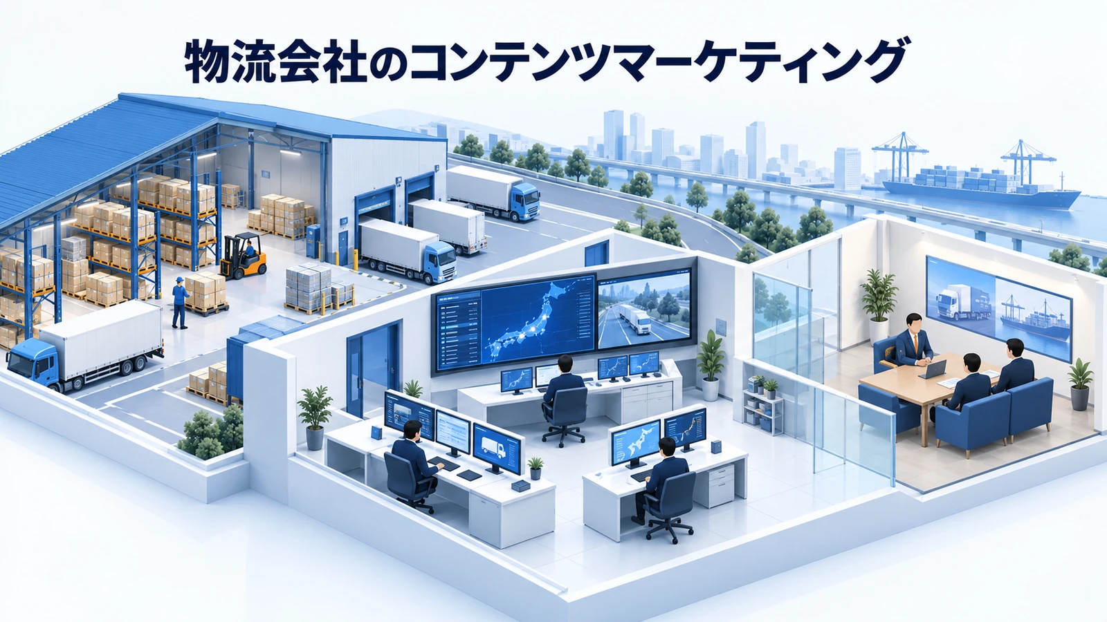 物流会社のコンテンツマーケティング｜荷主の疑問を商談へ変える