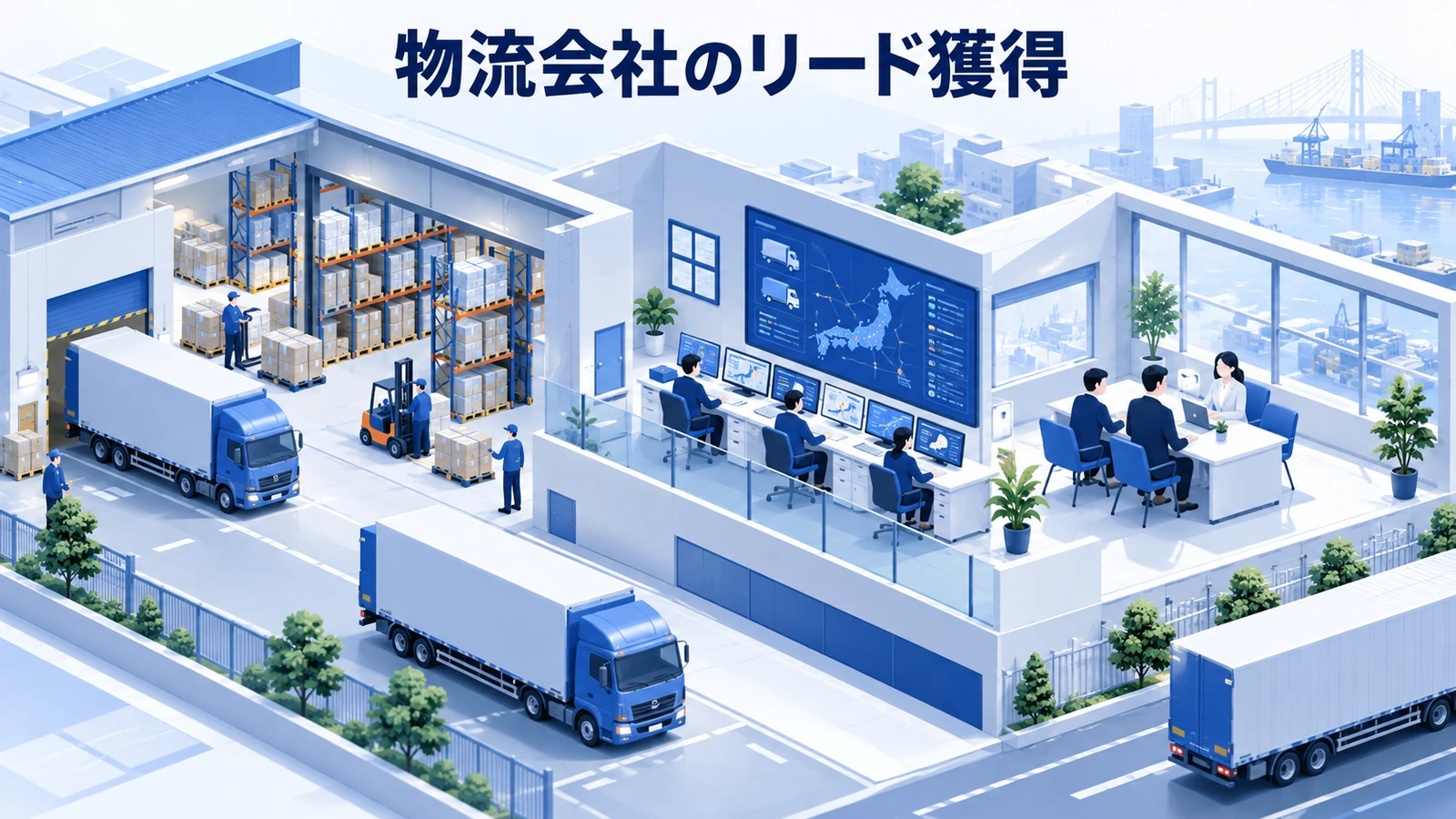 物流会社のリード獲得｜対象荷主との接点を商談へつなぐ