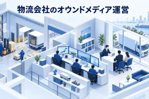 物流会社のオウンドメディア運営