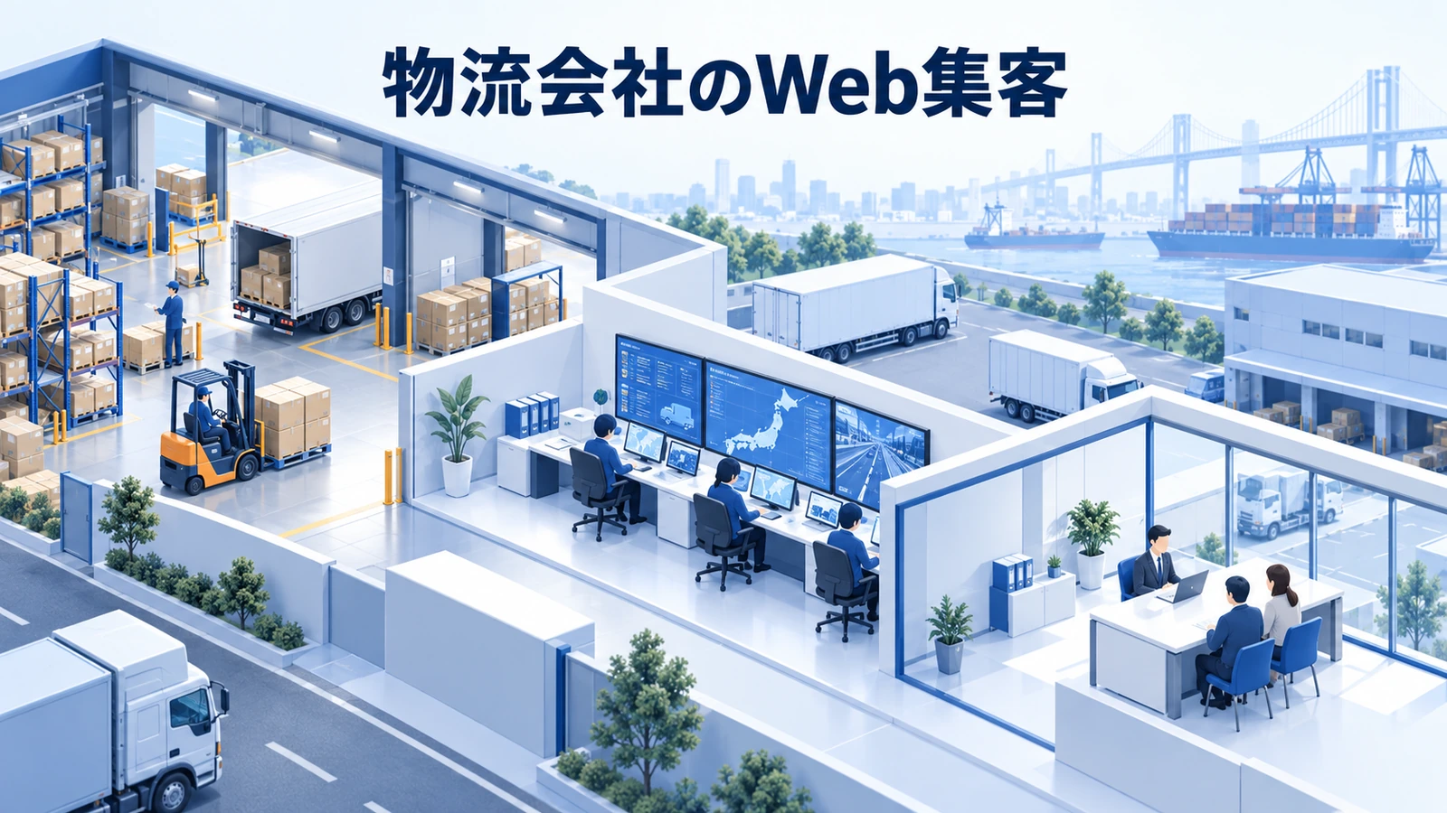 物流会社のWeb集客｜検索から物流相談を増やす導線設計