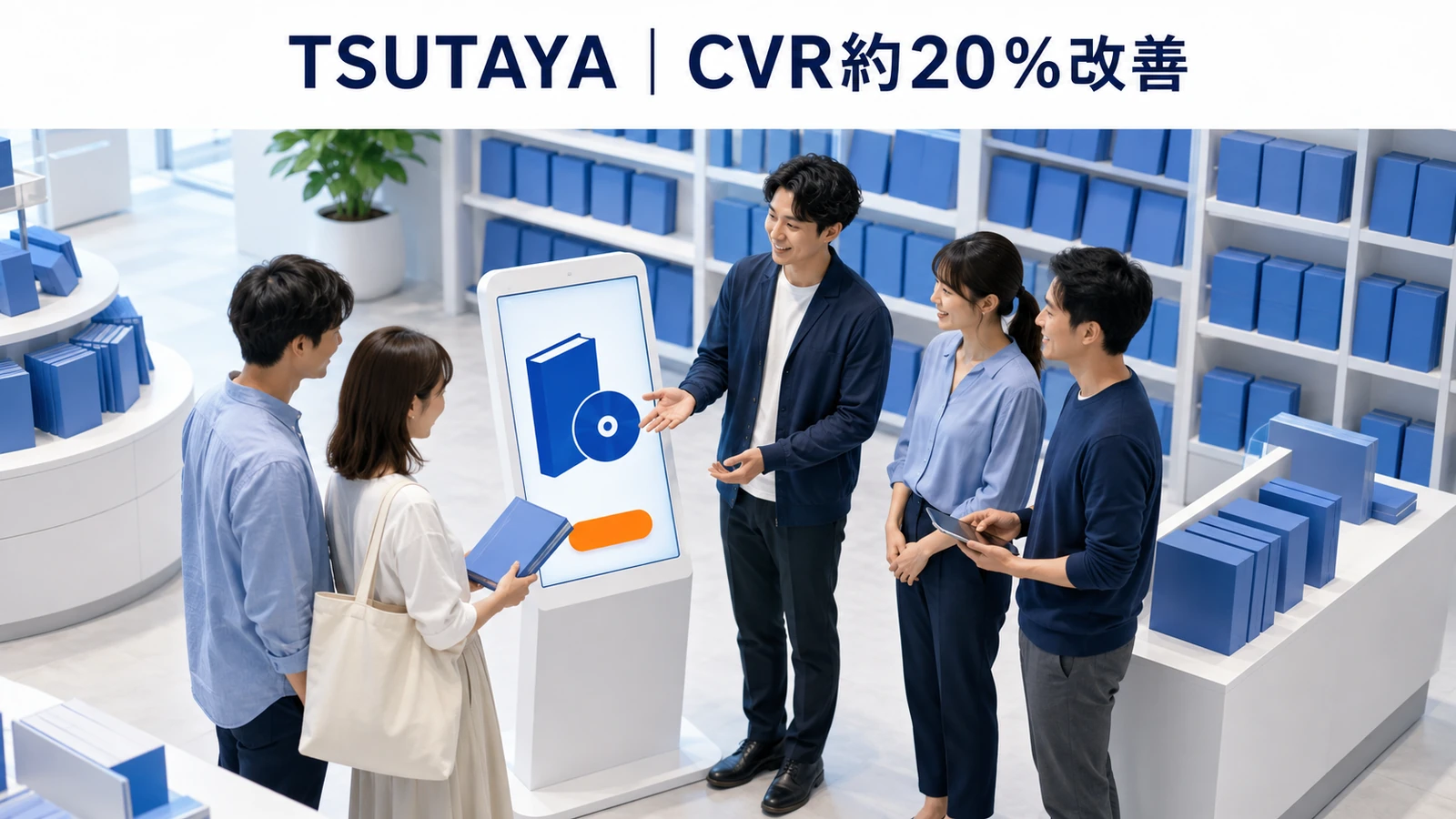 TSUTAYA｜960通りの多変量テストでCVR約20％改善のLP改善成功事例