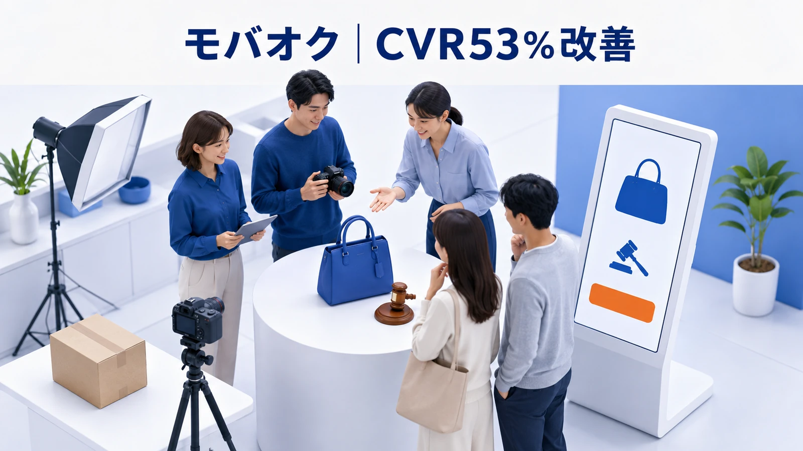 モバオク｜AIを用いたA/BテストでCVR53％改善のLP改善成功事例
