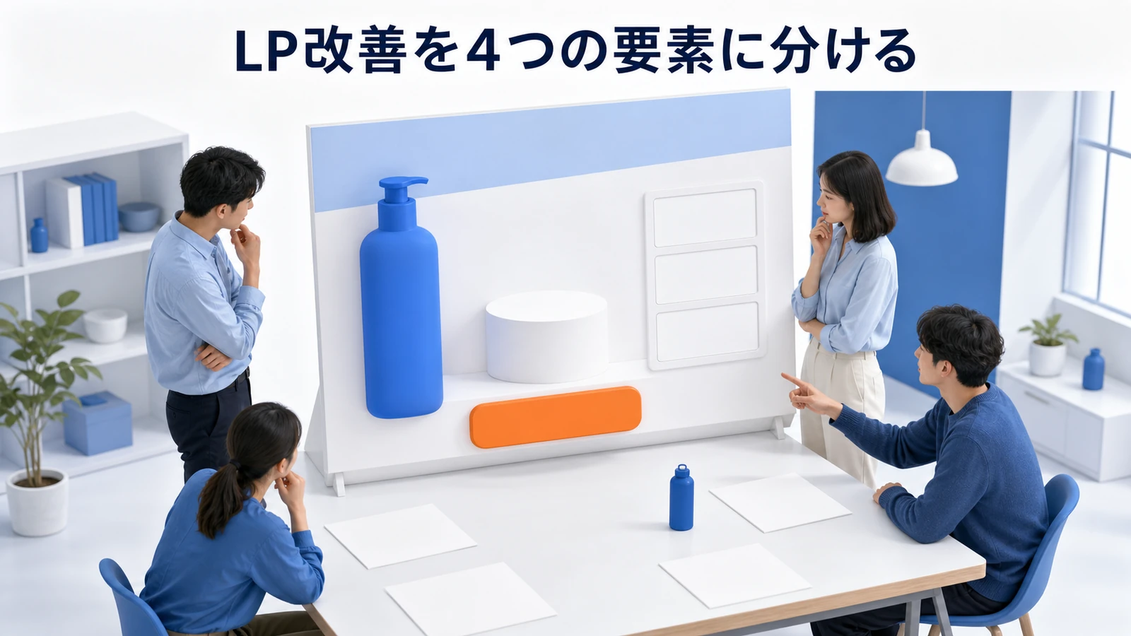 LP改善を4つの要素に分ける