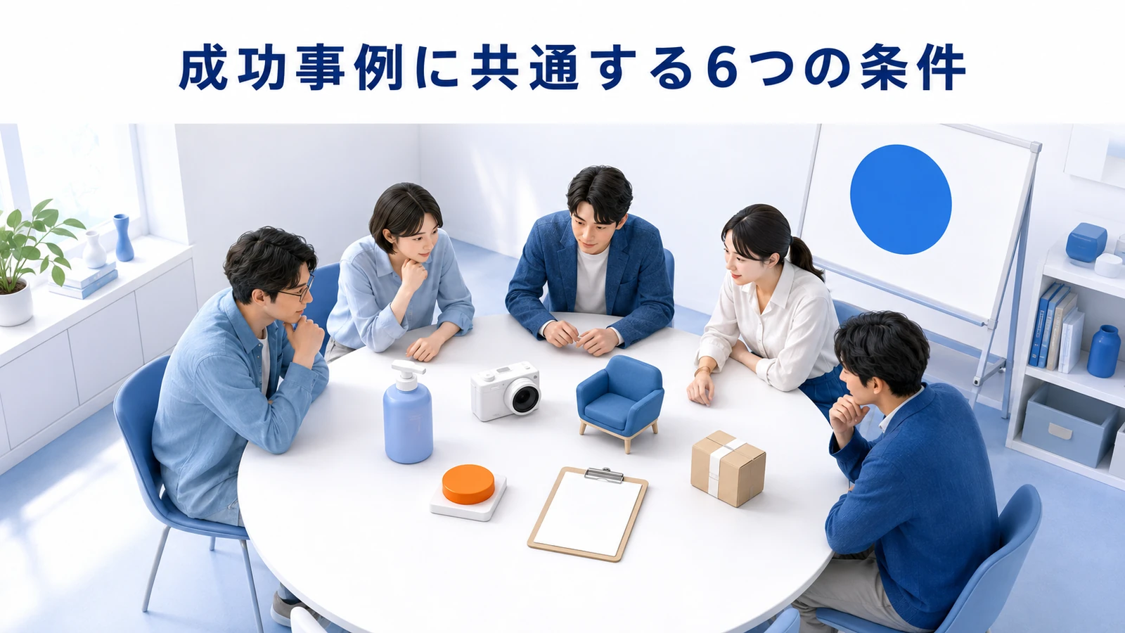 成功事例に共通する6つの条件