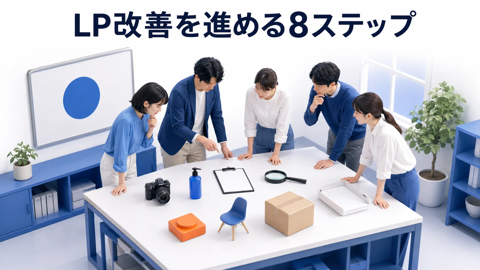 LP改善を進める8ステップ