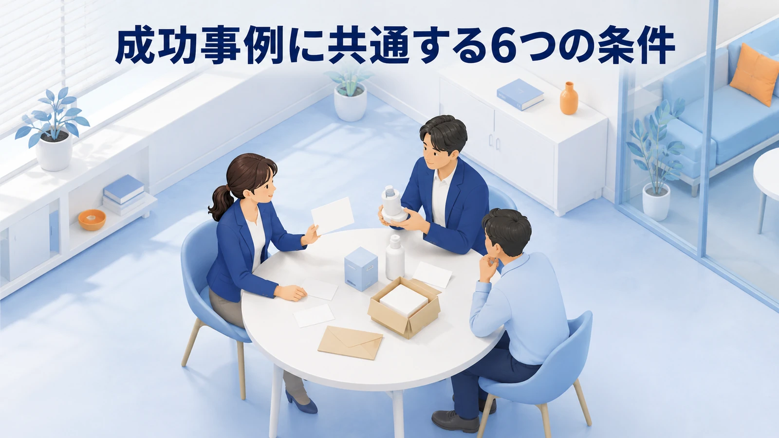 成功事例に共通する6つの条件