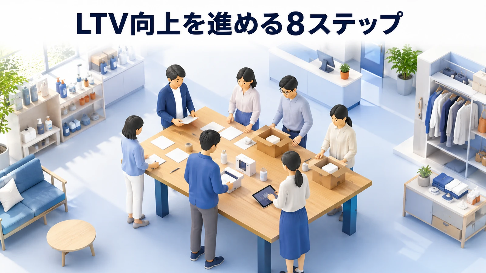 LTV向上を進める8ステップ