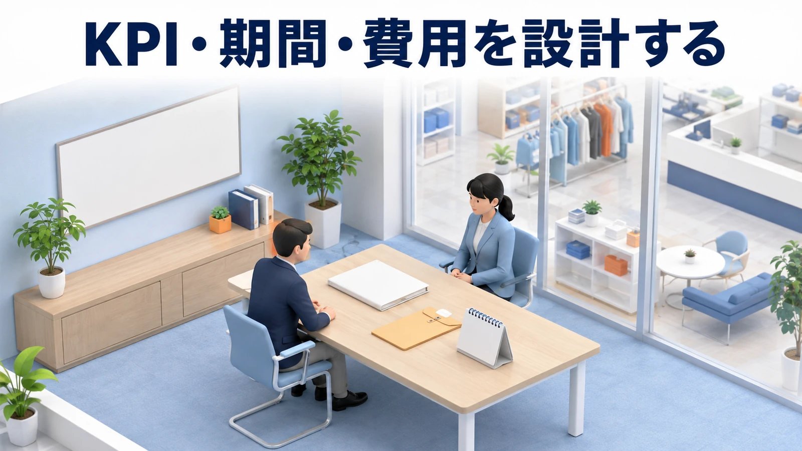 KPI・期間・費用を設計する