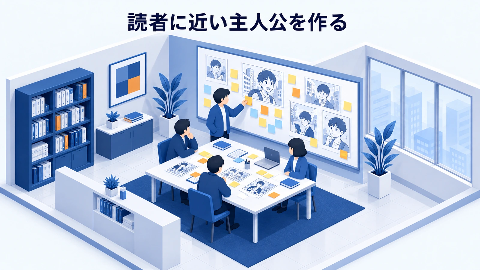 読者に近い主人公を作る