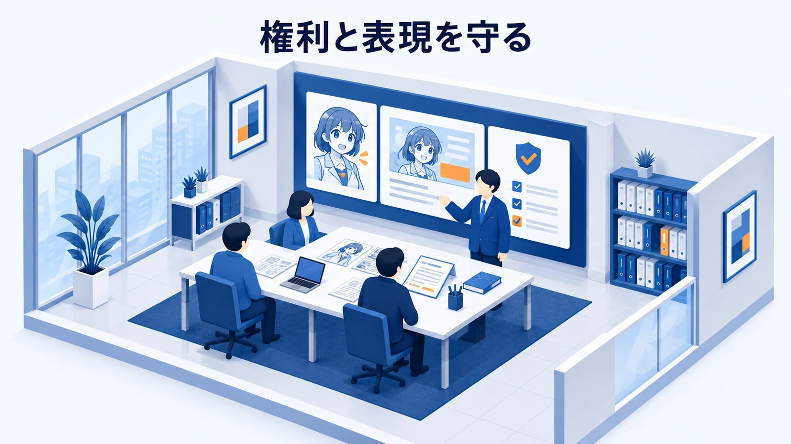 権利と表現を守る