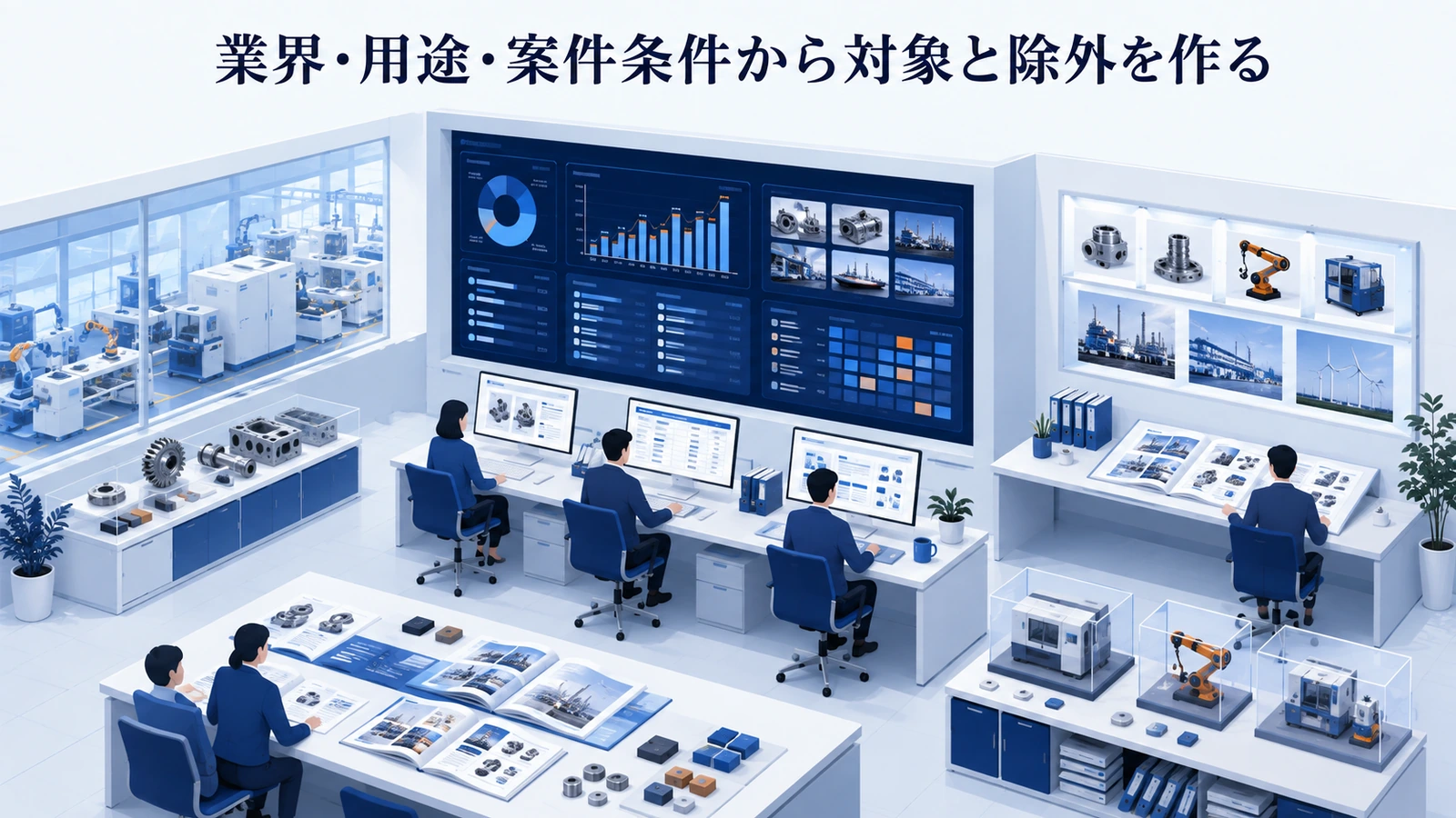「業界・用途・案件条件から対象と除外を作る」の要点を整理したImage 2.0図解