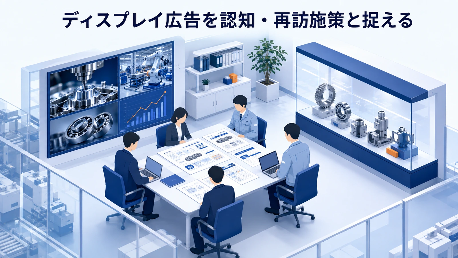 「ディスプレイ広告を認知・再訪施策と捉える」の要点を整理したImage 2.0図解