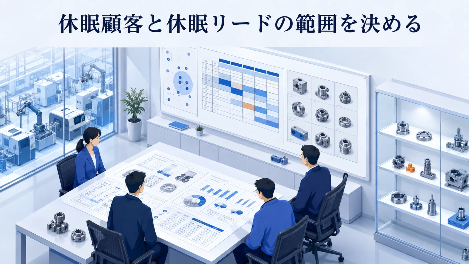 「休眠顧客と休眠リードの範囲を決める」の要点を整理したImage 2.0図解