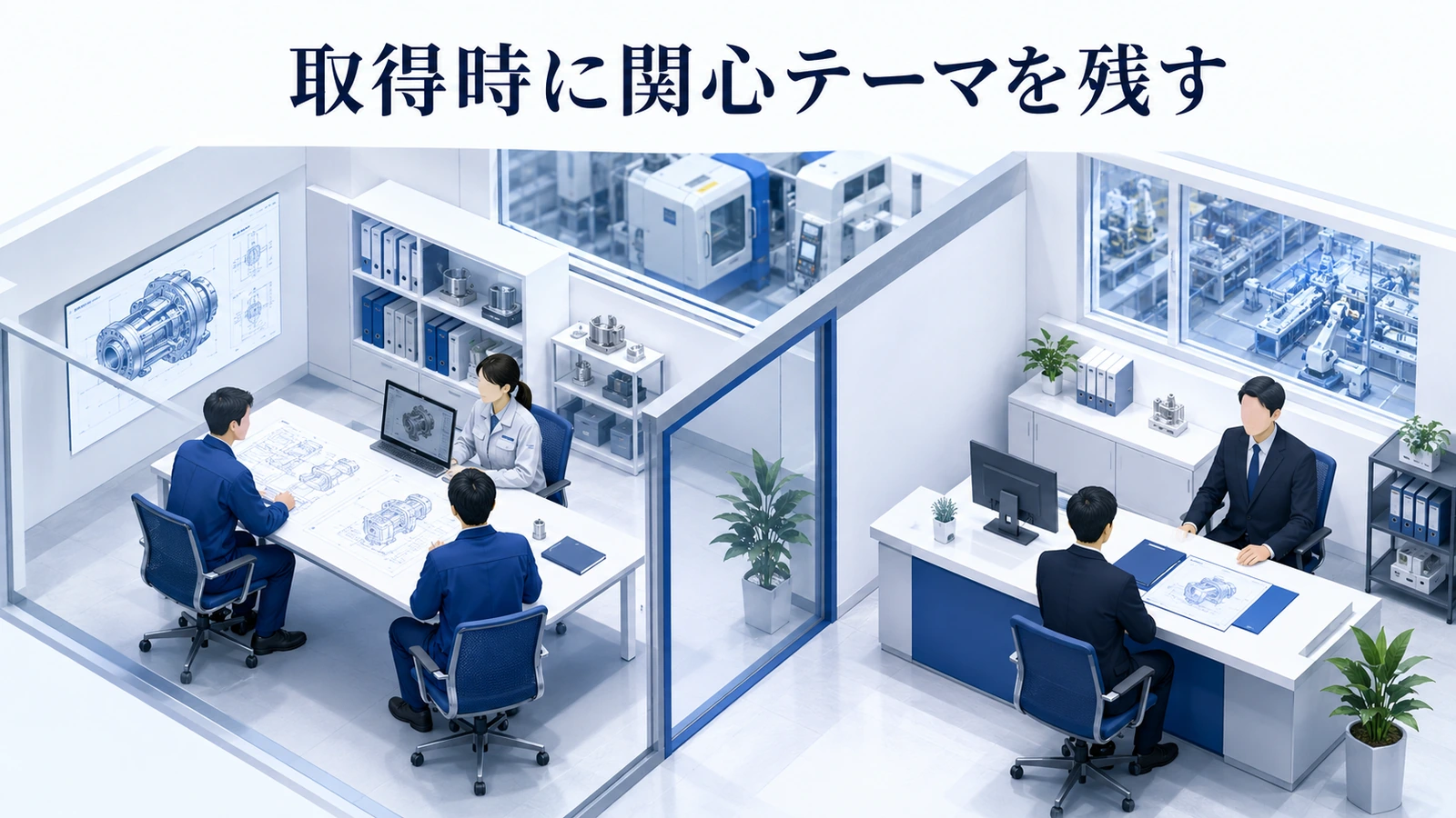 「取得時に関心テーマを残す」の要点を整理したImage 2.0図解