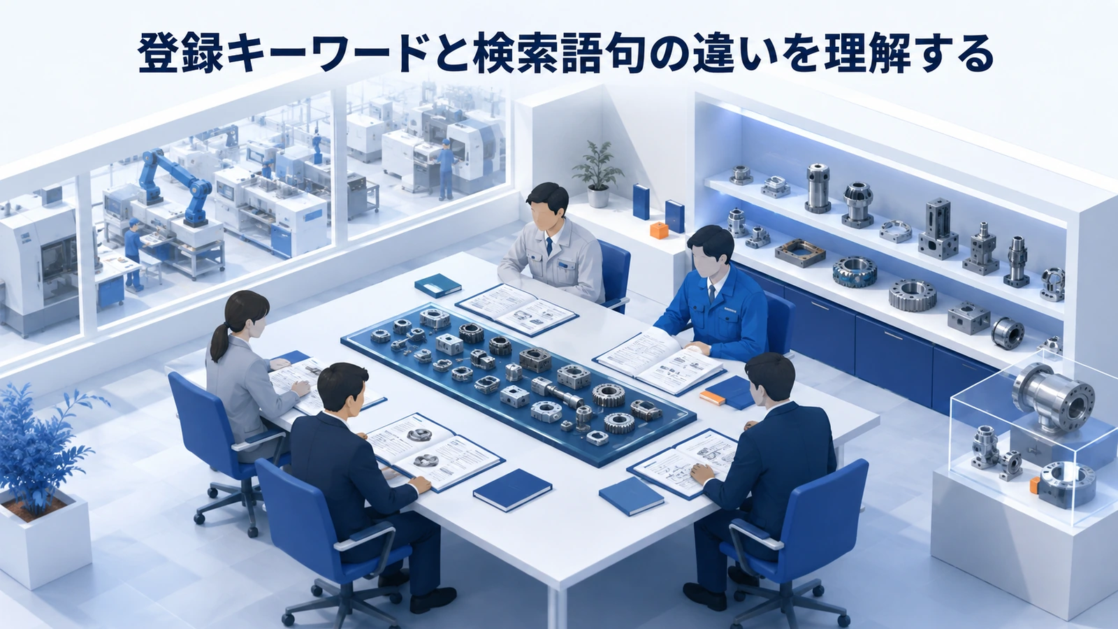 「登録キーワードと検索語句の違いを理解する」の要点を整理したImage 2.0図解