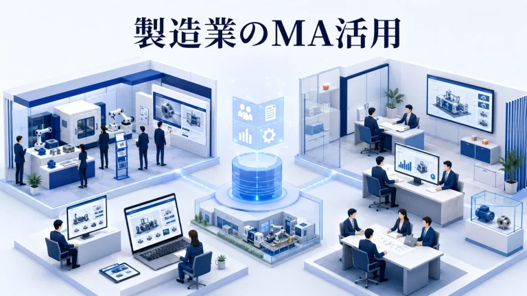 製造業のMA活用｜展示会・Web・営業データをつなぐ運用