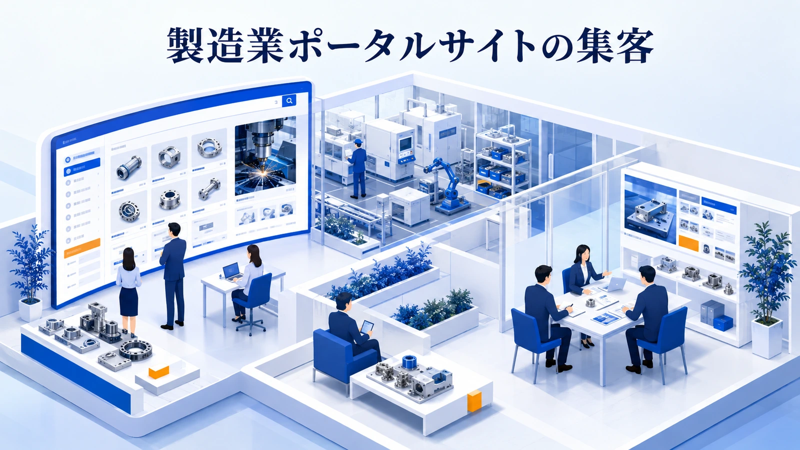 製造業ポータルサイトの集客｜掲載先の選び方と商談化