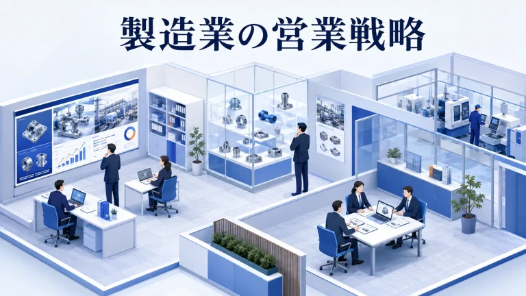 製造業の営業戦略｜市場選定から見積・受注までを改善する