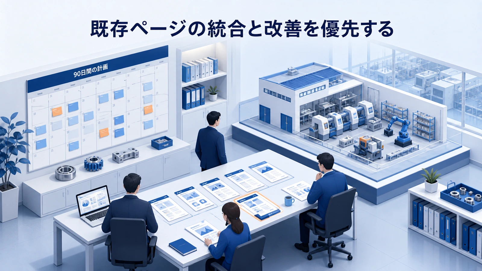 「既存ページの統合と改善を優先する」の要点を整理したImage 2.0図解
