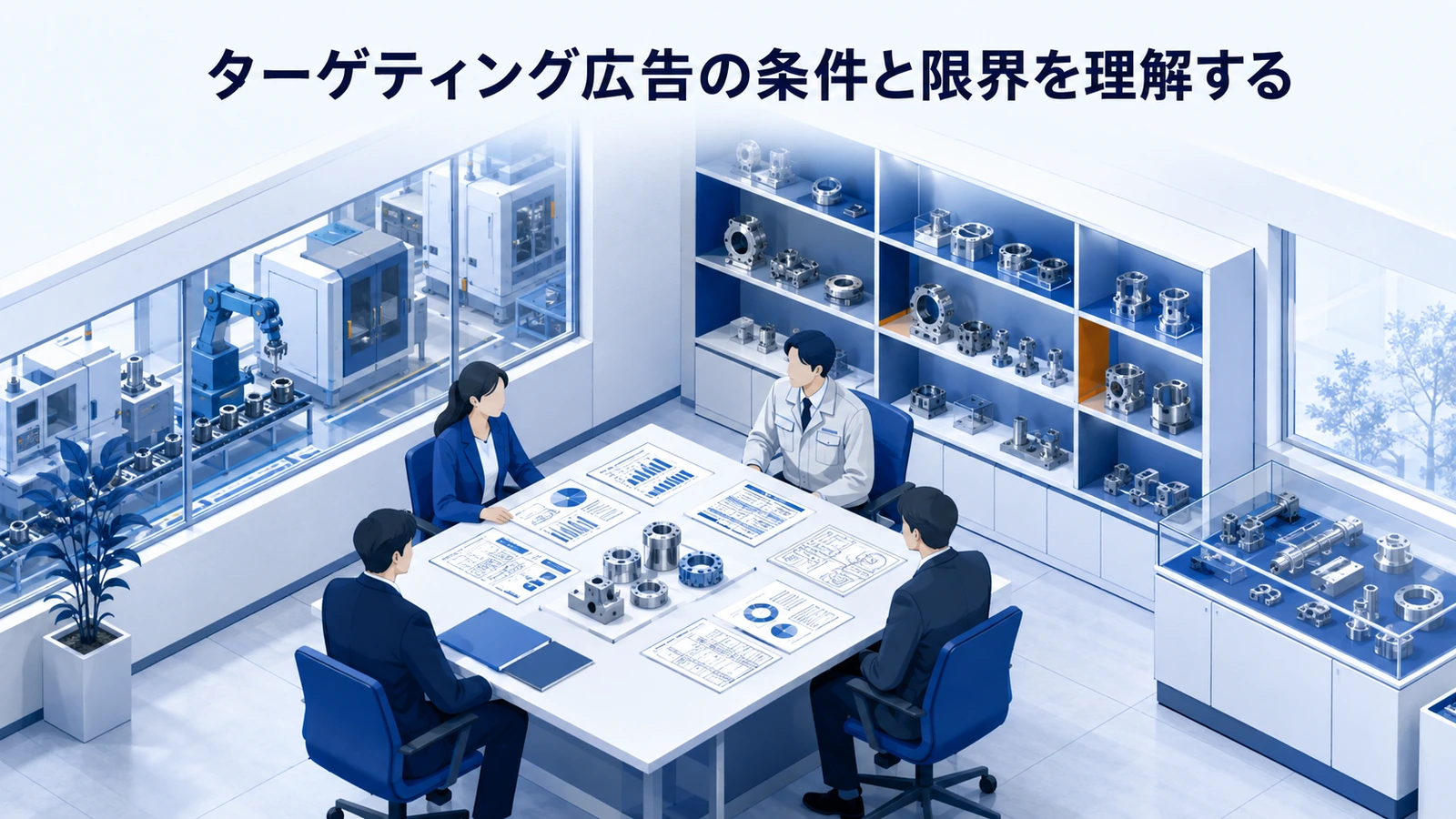 「ターゲティング広告の条件と限界を理解する」の要点を整理したImage 2.0図解