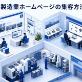 製造業ホームページの集客方法|検索から見積相談を増やす