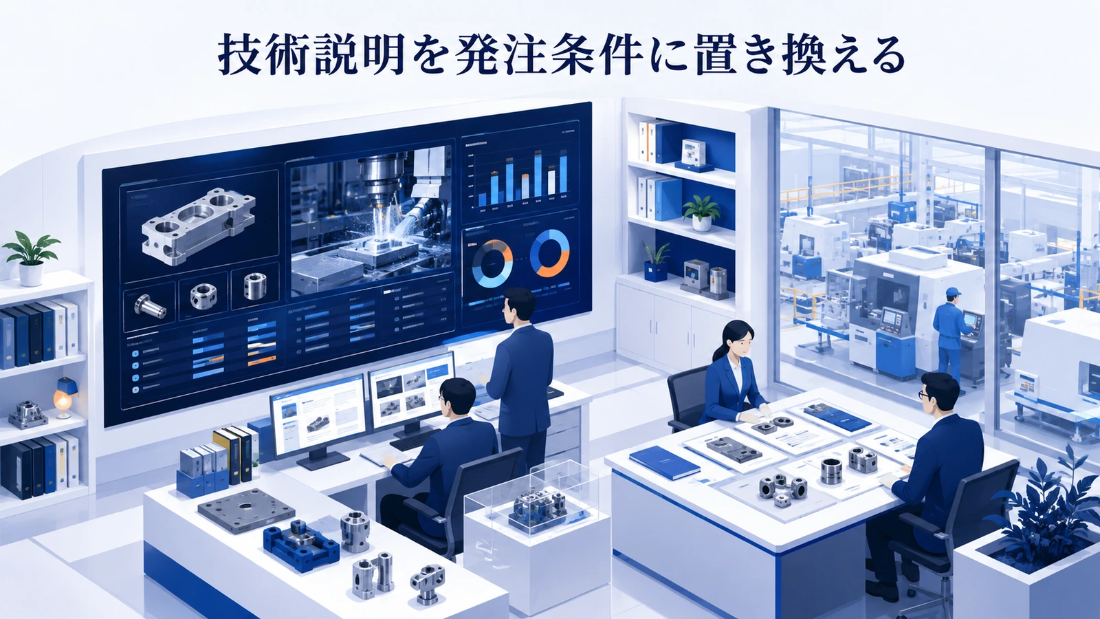 「技術説明を発注条件に置き換える」の要点を整理したImage 2.0図解